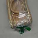 Prite Makeup Bag for Women, Large Capacity Waterproof Travel Cosmetic Organizer, Portable Open Flat Toiletry Bag with Free-standing Brush Holder and Handle(Beige Brown Medium)