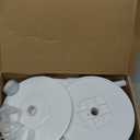 6 Set Balloon Column Kits, 43inch Tall Height Adjustable Clear Balloon Column Sticks Stands with Base for Table/Floor Centerpiece Holder for Baby Shower Graduation Party Decorations