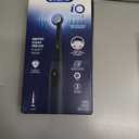 Oral-B Rechargeable Electric Toothbrush, iO2, 3 Cleaning Modes, Automatic Pressure Sensor to Protect Gums, Dark Blue