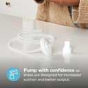 Spectra - Duckbill Valve Replacement for Breast Milk Pump (Pack of 4) - Fits Small, Medium, Large, or X-Large Breast Shields and Flanges