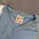 Women Safety Shirt,High Reflective T Shirt for Woman with Unusual Reflective Pattern,Short Sleeve Breathable (Blue, M)