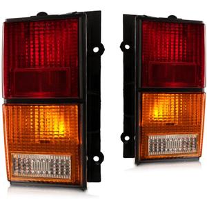 For Jeep Cherokee Tail Light Assembly Unit 1984-1996 Pair Driver and Passenger Side For CH2800105 + CH2801105