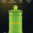 Scented Candles Set: Aromatherapy Candle for Home Fragrance | Long Lasting with 80 Hour Burn Time, 6.2oz | Natural Soy Candles Gifts for Women Men | 3 Pack Candle for Home Scented (Citrus Tea)