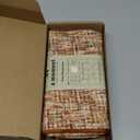 a moment Fall Rust Orange Reversible Pillow Covers 2 Pack - Farmhouse Chenille Throw Pillows, Neutral Textured Decorative Throw Pillow Covers with Border for Couch Sofa Bed (12x20 Inch, No Insert)