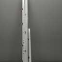 Closet Rod,17 to 41 Inch Adjustable Closet Rods for Hanging Clothes Heavy Duty Closet Hanging Rod White Closet Poles for Wardrobes,Bathroom,Windows (17-41", 1Pack)