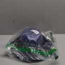 Gossifan Women Gradient Color Fedora Wide Brim Felt Panama Hat with Belt Buckle (Medium, Royal Blue/Black)