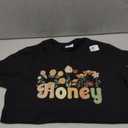 Groovy Honey Grandmother Flowers Honey Grandma T-Shirt, Size S