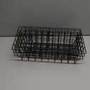 HORUSDY Peg Board Bins and Baskets | 4 Pack | Square Style 4 Size Pegboard Baskets and Pegboard Bins for Organize Workbenches, Accessories