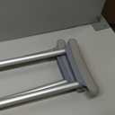 Medline Aluminum Crutches for Kids, Adults & Seniors, Walking Aid, 300 LB Weight Capacity,1 Pair, Fitting 5'2" - 5'10"