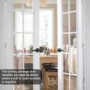 goldenwarm Matte Black Door Handles Passage, Zinc-Alloy Heavy Duty Black Door Handle for Hall and Closet, Lever Door Handles, Passage Door Hardware for Hallways, Closets and Laundry Rooms(3 Pack)