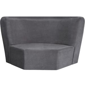 Corner Couch Cover, Stretch Velvet Corner Sofa Cover Furniture Protector Slipcover for L Shape Sectional Recliner Couch Reclining Sofa Additional Seat (Grey)