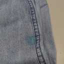 Mafulus Women's Wide Leg Jeans Elastic High Waisted Baggy Jeans Loose Fit Seemed Front Denim Pants (14, Light Blue)