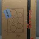 GASLAND 30 Inch Electric Cooktop 5 Burners, 8200W Built-in Radiant Glass Stove Top, 220-240V Electric Ceramic Cooktop with 9 Power Levels, Slide Touch Control, Child Safety Lock &Timer, Hard Wire