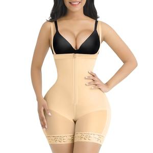 SHAPELLX Tummy Control Shapewear for Women Fajas Colombianas Bodysuit Butt Lifting Corset Shapewear S