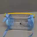 Tfwadmx Hamster Carrier Cage, Portable Dwarf Hamster Travel Cage, Pet Outgoing Cage with Chewing Toys, Small Animal Breathable Carrier for Hamsters Gerbil Mice Rat Hedgehog