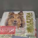 Paw Inspired 32ct Disposable Dog Diapers | Female Dog Diapers Ultra Protection | Diapers for Dogs in Heat, Excitable Urination, or Incontinence (Medium Plus)