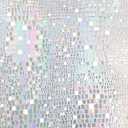 Window Privacy Film - Stained Glass Window Film for Glass, Rainbow Static Cling Window Film Decorative Anti UV Non-Glue Reusable Vinyl for Window,Glass Doors- Square 23.6" x 157.4"