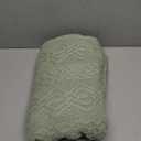 Aormenzy Sage Green Cable Knit Throw Blanket, Soft & Warm Knitted Blanket Oversized for Couch Bed Sofa Living Room, 60 x 80 inch