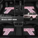 Mulit-Color Custom Fit Floor Mats for Ford Bronco 2021-2026 4-Door