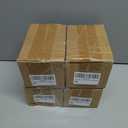 4 x 6-Cavity Round Ice Cube Tray - Durable Silicone Mold for Perfectly Round Ice Cubes, Ideal for Cocktails, Whiskey, and Beverages (Black)