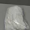 Barossa Design Waterproof Fabric Shower Curtain or Liner Microfiber - Soft Cloth & Hotel Quality, Machine Washable White Shower Curtain Liner for Bath Tub, 72x72 Inches