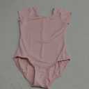 Bloch Dance Girls Ballet Short Sleeve Leotard Pink 14