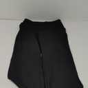 Bamans Ladies Stretchy Black Pants, Size Medium