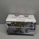 Blissun Christmas Tree Stand, Xmas Tree Base Stand, Christmas Tree Holder for Real Trees, Fits up to 8FT Real and Artificial Trees, Red