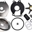 99157T2 Water Pump Repair Kit for Mercury Marine 2 Stroke 15-25 HP 4 Stroke 9.9-15 HP 46-99157T2