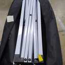 COBIZI 10x20 Pop up Canopy Tent with 6 Sidewalls, Waterproof Heavy Duty Commercial Canopy for Parties, Outdoor Tent, Garden Gazebo, Carry Bag with Wheel (10x20ft, White)