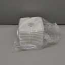 Cat Water Fountain Filters,10 Pack Replacement Filter Fit for Top Square 84oz/2.5L Cat Pet Fountain, 3 Filtration System