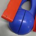 JEEFUD Snowball Maker Snow Ball Toys Games with Handle for Kids Outdoor Winter Snowball Fight Maker Tool Clip- Winter Snow Toys for Toddlers Kids Ages 4-7,4 Pack(Blue,Magenta, Red, Green)