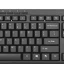 Rii RK907 Ultra-Slim Compact USB Wired Keyboard for Mac and PC,Windows 10/8 / 7 / Vista/XP (Black) (1PCS)