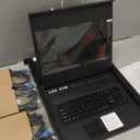 MT-VIKI Rack Mount KVM HDMI with 17.3'' LCD Monitor, 1080P Support OSD/Hotkey, Included 8 KVM Cables+Keyboard + Touchpad, Fit 1U 19'' Rack