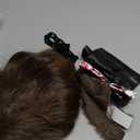 ATAYOU Brown Wavy Ombre Wig with beard Glasses Glaove Pants Chian for Men Halloween Cosplay Accessories