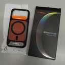 TORRAS for iPhone 16 Case Translucent Black | Strong Magnetic & Seamless Stand, Fit for MagSafe, Military-Grade Drop Protection, Sturdy Adjustable Built-in Kickstand, Slim Matte Finish