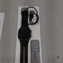 Smart Watch for Men Fitness Tracker: Waterproof Military Digital Mens Watches Running Make Answer Call Smartwatch Android Phone iPhone Samsung Compatible Sleep SpO2 Heart Rate Monitor Step Pedometer (Black)