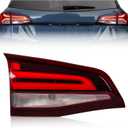 Inner Tail Light Assembly for Chevrolet Equinox 2022-2024, LED Rear Brake Turn Signal Inner Tail Lamp Taillight Assembly for Chevy Chevrolet Equinox 2022 2023 2024 Replacement, Driver Side