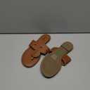 katliu Women's Flat Sandals Flip Flop Sandals Dressy Thong Sandals Size 9
