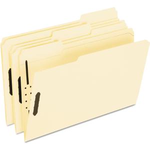 Pendaflex Manila Fastener Folders, Legal Size, 2 Fasteners, 1/3 Cut, 50/BX (FM313EE)