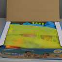 FHOZGECY Beach Toys, Sand Toys for Kids Boys and Girls with 2 Construction Vehicle, 2 Collapsible Bucket, Sand Castle Building Kit, Sand Molds, Mesh Bag, Outdoor Toys for Kids Ages 4-8