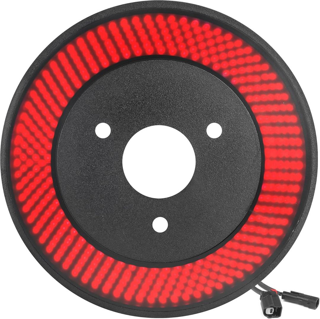 Spare Tire Brake Light for Ford Bronco 2021 2022 2023 2-Door & 4-Door Third Brake Light Plug & Play Red LED Wheel Light Rear Light for Ford Bronco Accessories