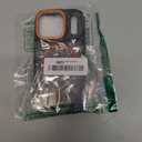 BENTOBEN Magnetic for iPhone 17 Pro Case 2025 [Compatible with Magsafe] [Military-Grade Protection] Matte Women Men Anti-Slip Shockproof Bumper Phone Cases for iPhone 17Pro 6.3", Cosmic Orange/Black