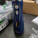 Waterpik Cordless Pearl Rechargeable Portable Water Flosser for Teeth, Gums, Braces Care and Travel, Extra Quiet, 4 Flossing Tips - ADA Accepted, WF-13 blue