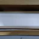White Floating Shelves 24 inches Long Set of 3, 24 x 8 Inch Bathroom Wall Shelves Over Toilet for Towels, Modern Wood Mounted Storage Shelf for Bedroom Living Laundry Room Kitchen Office Closet