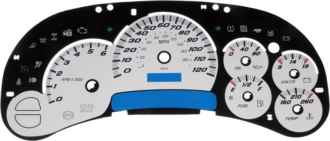 Dorman 10-0103B Instrument Cluster Upgrade Kit Compatible with Select Chevrolet/GMC Models