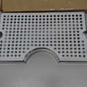 Beer Drip Tray, Beer Tap Drip Tray, Beer Keg Drip Tray, Easy to Clean Highly Polished Surface Drip Tray, Beer Tap Drip Tray with Non Slip Rubber pad 11.96 x 7.05 x 1.02 inches