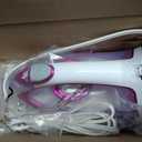 Omaiga Steam Iron for Clothes, 1750W Fast Heating with Powerful Steam, 15.21oz/450ml Large Water Tank, Ceramic Soleplate, Anti-Drip, Self-Cleaning, 3-Way Auto Shut Off for Home Laundry