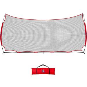 20x10ft Sports Net | 200 SQ feet of Protection | Multi Sport Netting Barrier, Sports Net, Baseball Netting Backstop | Perfect for Golf, Baseball, Basketball, Soccer, Lacrosse, Hockey