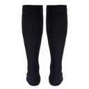 Truform Compression Socks, 8-15 mmHg, Men's Dress Socks, Knee High Over Calf Length, Navy, X-Large